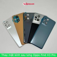 Thay kính sau lưng Oppo Find X3 Pro